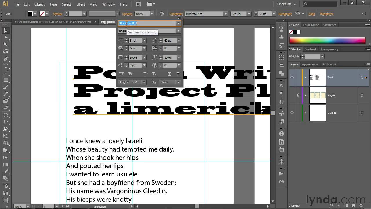 add fonts from typekit illustrator